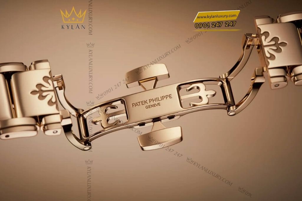 Kỳ Lân Luxury dong ho patek philippe twenty4 73401r 6 Đồng hồ Patek Philippe Twenty~4 7340/1R-010 vàng hồng và mặt số xanh olive