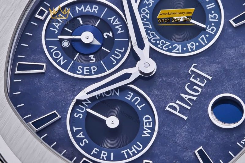 Đồng hồ Piaget Polo Perpetual Calendar Obsidian mặt thiên thạch xanh G0A49006