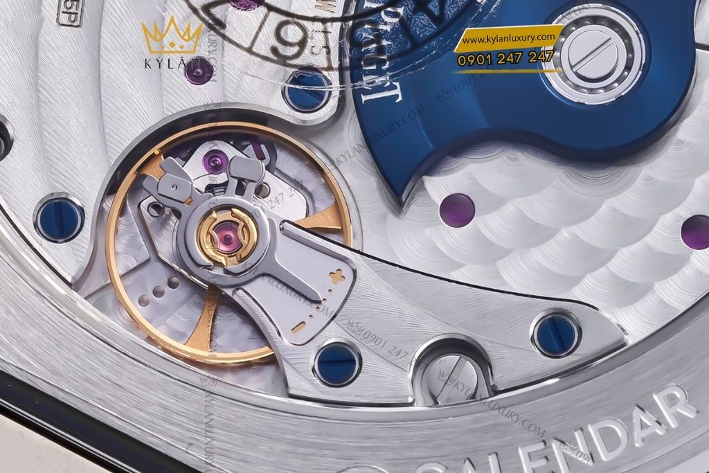 Kỳ Lân Luxury dong ho piaget polo perpetual calendar obsidian g0a49006 5 Đồng hồ Piaget Polo Perpetual Calendar Obsidian mặt thiên thạch xanh G0A49006