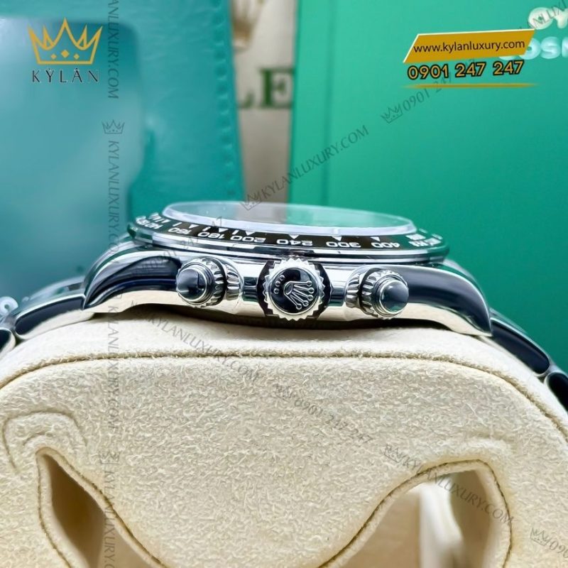 Đồng hồ Rolex Cosmograph Daytona mặt số trắng Panda 126500ln-0001
