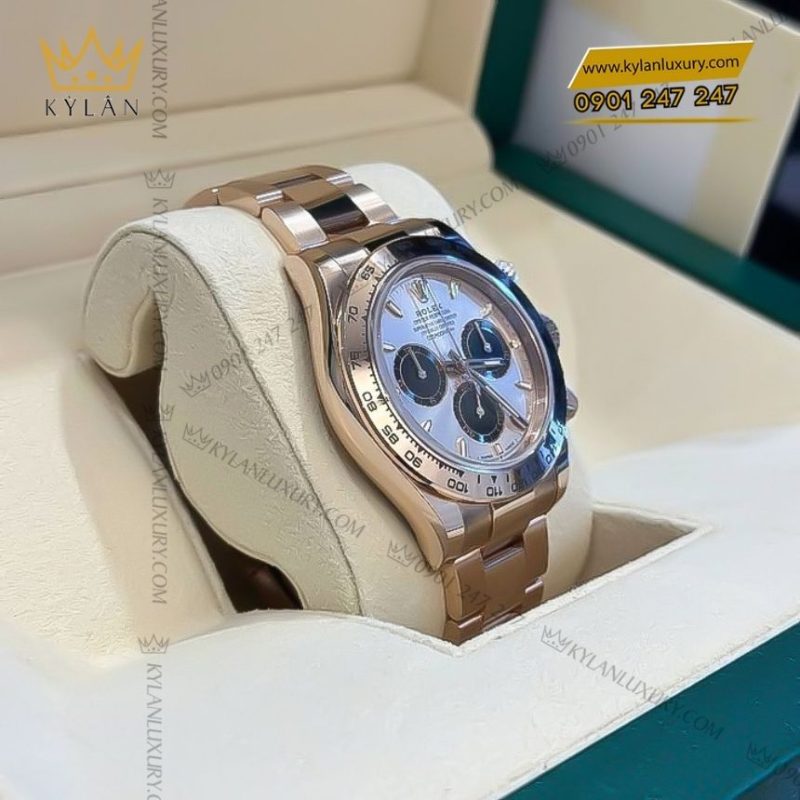 Đồng hồ Rolex Cosmograph Daytona mặt số đỏ Sundust 126505-0003