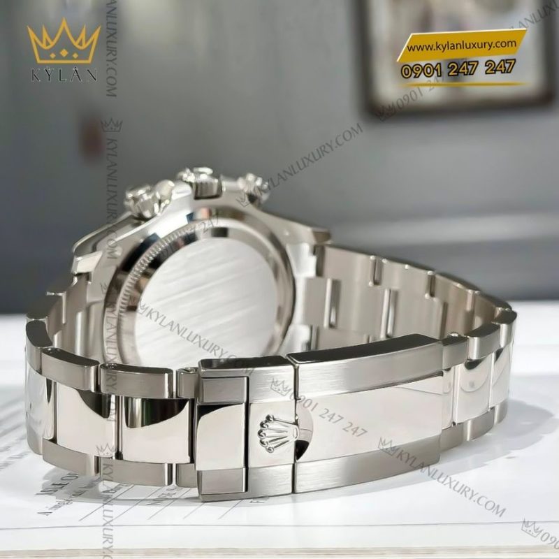 Đồng hồ Rolex Cosmograph Daytona mặt số xanh sáng 126509-0005