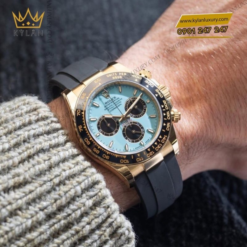 Đồng hồ Rolex Cosmograph Daytona mặt xanh ngọc 126518LN-0014