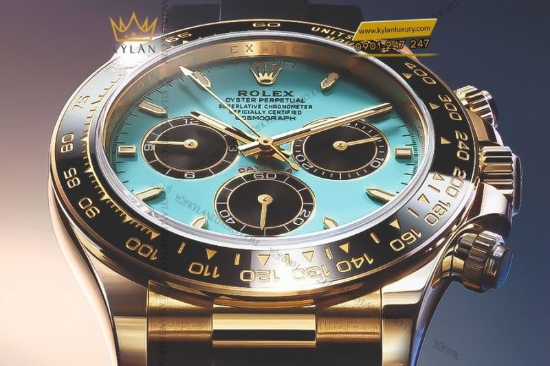 Đồng hồ Rolex Cosmograph Daytona m126518ln-0014 mặc số xanh ngọc lam