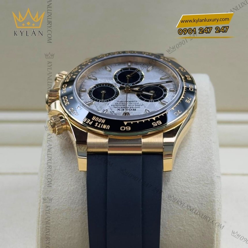Kỳ Lân Luxury dong ho rolex cosmograph daytona mat so thien thach 126518ln 0016 5 Đồng hồ Rolex Cosmograph Daytona mặt số thiên thạch 126518LN-0016