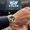 Đồng hồ Rolex Cosmograph Daytona mặt số đen cọc kim cương 126503-0002