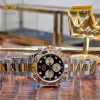 Đồng hồ Rolex Cosmograph Daytona mặt số đen cọc kim cương 126503-0002