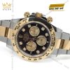 Đồng hồ Rolex Cosmograph Daytona mặt số đen cọc kim cương 126503-0002