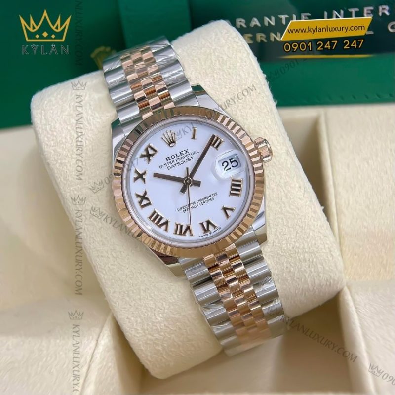 Đồng hồ Rolex Datejust 31 vàng Everose 278271-0002