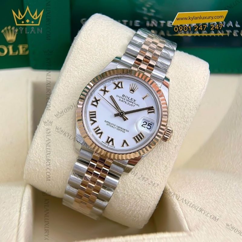 Đồng hồ Rolex Datejust 31 vàng Everose 278271-0002