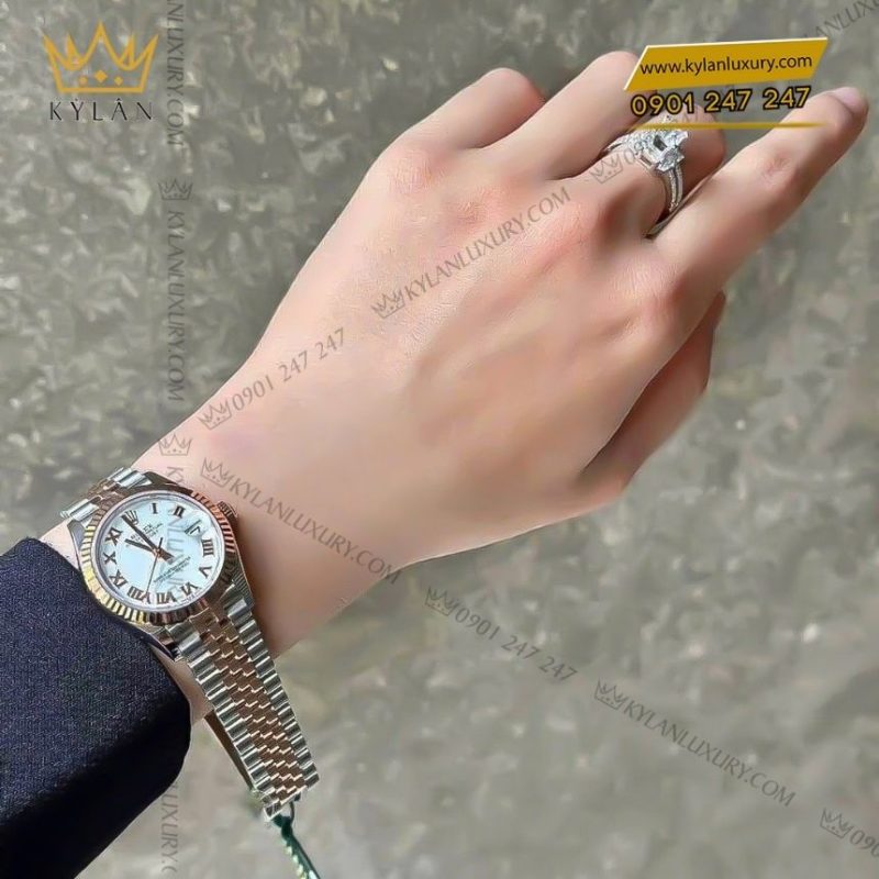 Đồng hồ Rolex Datejust 31 vàng Everose 278271-0002