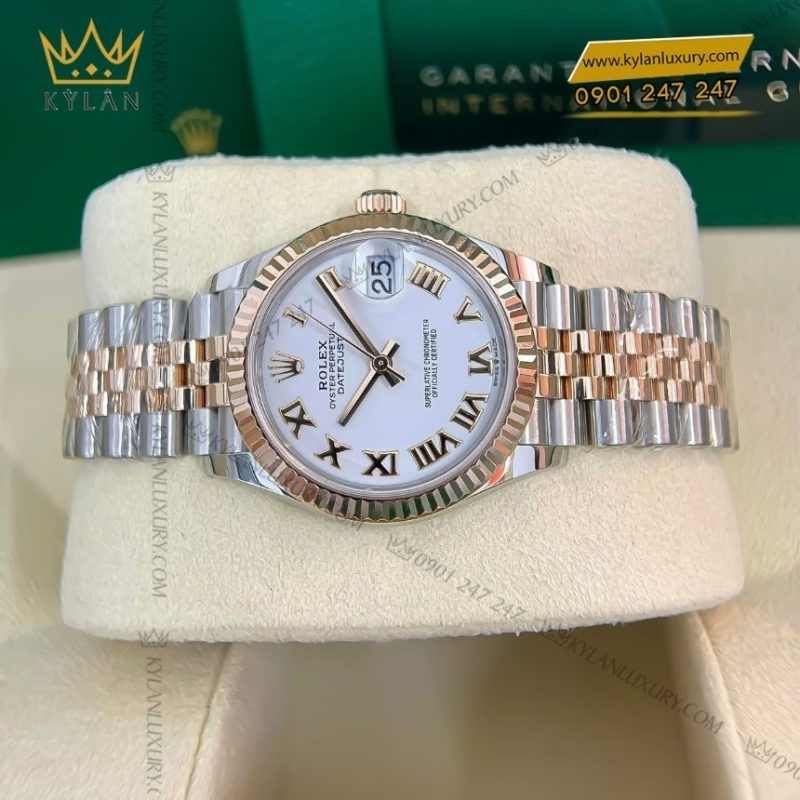 Đồng hồ Rolex Datejust 31 vàng Everose 278271-0002