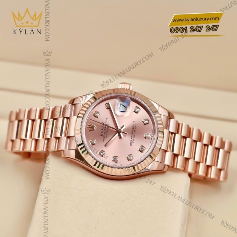 Đồng hồ Rolex Datejust 31 mặt số hồng 278275-0031