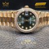 Đồng hồ Rolex Datejust 31 mặt số olive vành kim cương 278288rbr-0007