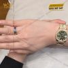 Đồng hồ Rolex Datejust 31 mặt số olive vành kim cương 278288rbr-0007