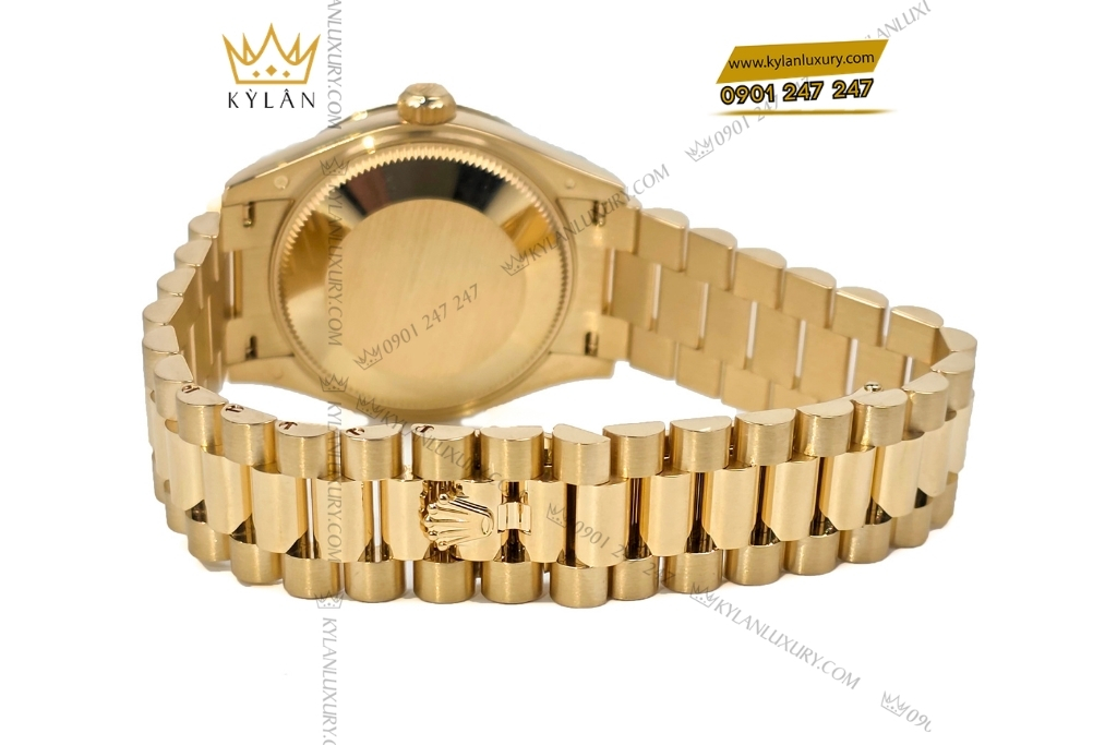 Kỳ Lân Luxury dong ho rolex datejust 31 278288rbr 0007 2 3 Đồng hồ Rolex Datejust 31 mặt số olive vành kim cương 278288rbr-0007