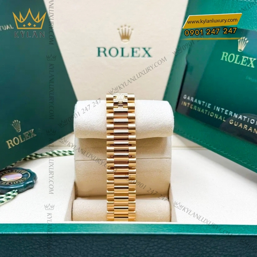 Kỳ Lân Luxury dong ho rolex datejust 31 278288rbr 0007 5 2 Đồng hồ Rolex Datejust 31 mặt số olive nạm kim cương 278288rbr-0007