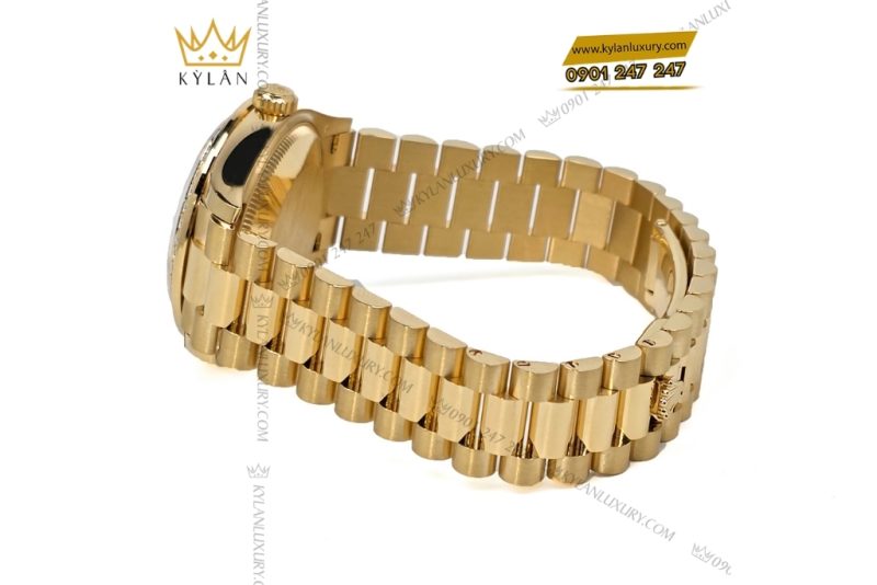 Đồng hồ Rolex Datejust 31 mặt số olive vành kim cương 278288rbr-0007