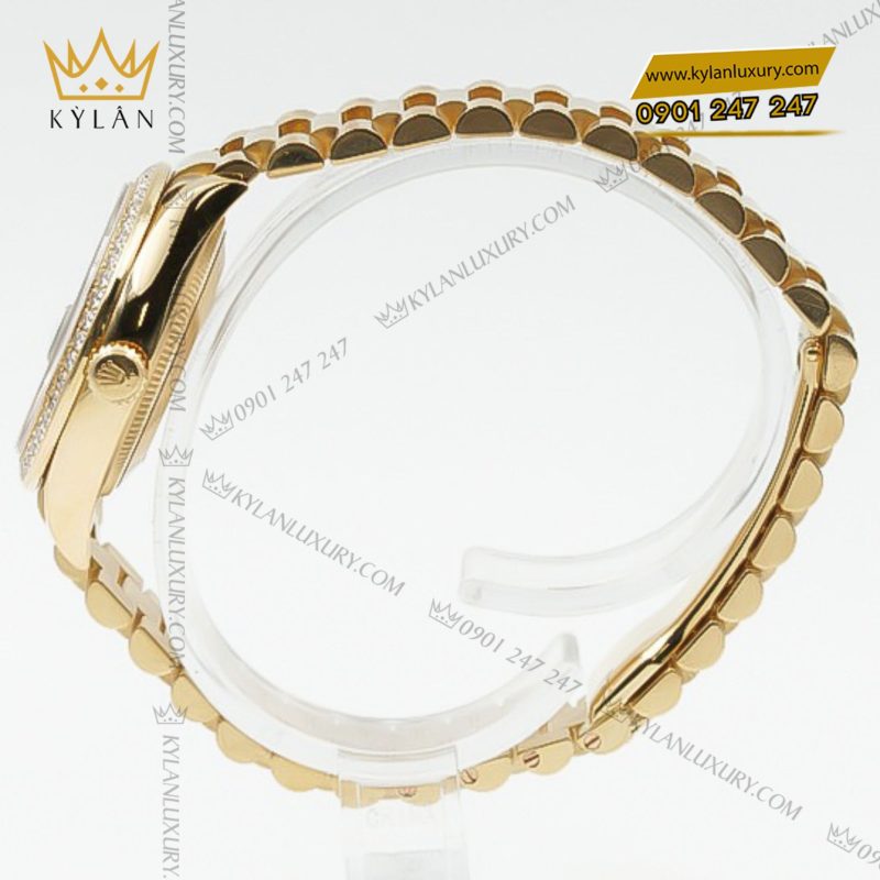 Đồng hồ Rolex Datejust 31 mặt số olive nạm kim cương 278288rbr-0007