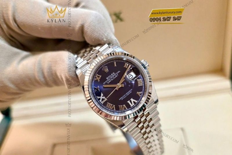 Đồng hồ Rolex Datejust 36 mặt số tím 126234-0021