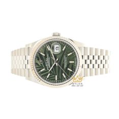 Đồng hồ Rolex Datejust 36mm M126234-0047 mặt số xanh lá cọ