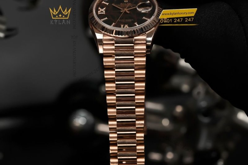 Đồng hồ Rolex Day-Date 36 mặt số thạch anh 128235-0041