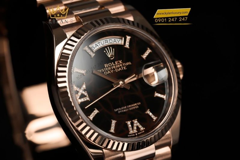 Đồng hồ Rolex Day-Date 36 mặt số thạch anh 128235-0041