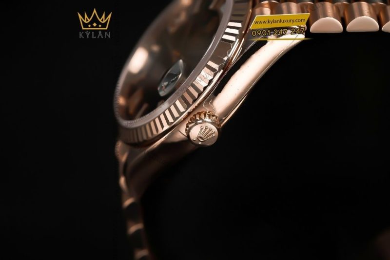 Đồng hồ Rolex Day-Date 36 mặt số thạch anh 128235-0041