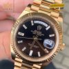 Đồng hồ Rolex Day-Date 40mm M228238-0059 mặt mã não cọc số kim cương