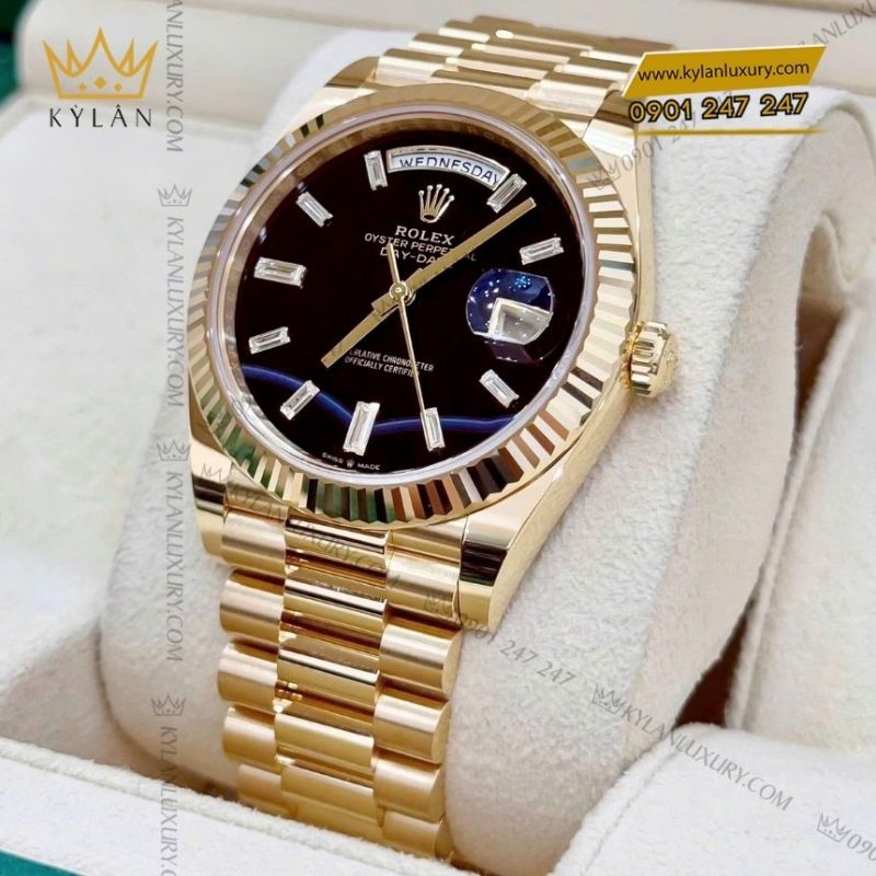 Đồng hồ Rolex Day-Date 40 mặt mã não 228238-0059