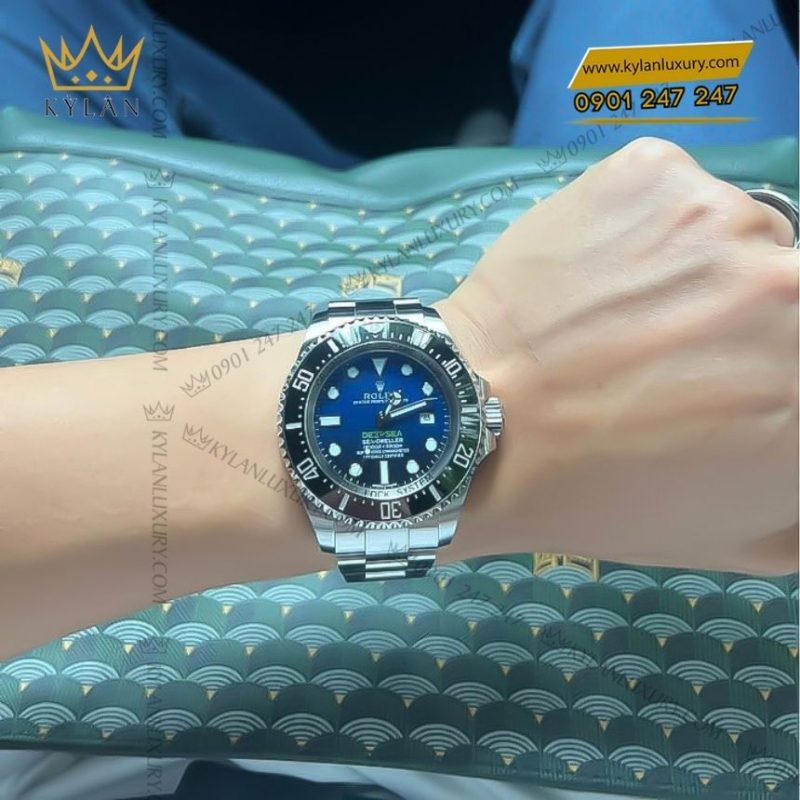 Đồng hồ Rolex Deepsea mặt số D-blue 136660-0005