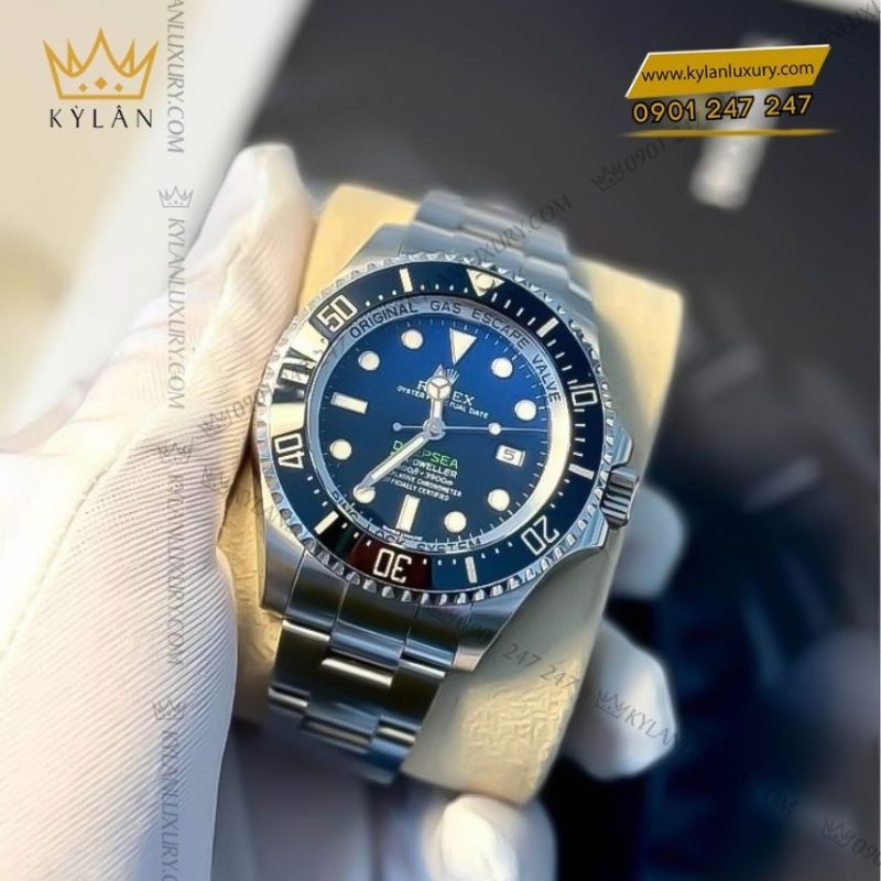 Đồng hồ Rolex Deepsea mặt số D-blue 136660-0005