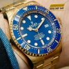 Đồng hồ Rolex Deepsea vàng 18ct mặt số xanh dương m136668lb-0001