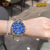 Đồng hồ Rolex Deepsea vàng 18ct mặt số xanh dương m136668lb-0001