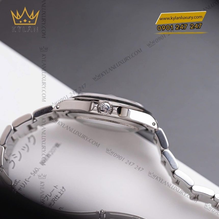 Kỳ Lân Luxury dong ho rolex eplorer ii 42 226570 0002 5 Đồng hồ Rolex Explorer II 42 mặt số đen 226570-0002