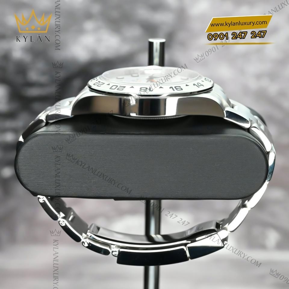 Kỳ Lân Luxury dong ho rolex explorer ii 226570 0001 5 Đồng hồ Rolex Explorer II mặt số trắng Polar 226570-0001