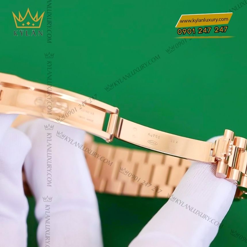 Kỳ Lân Luxury dong ho rolex lady datejust 28 279135rbr 0029 4 Đồng hồ Rolex Lady-Datejust 28 mặt số hồng 279135RBR-0029