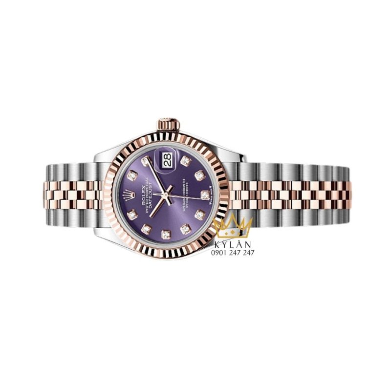 Đồng hồ Rolex Lady-Datejust 28 mặt số tím 279171-0015