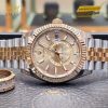 Đồng hồ Rolex Sky-Dweller vàng kim mặt số champage m336933-0002