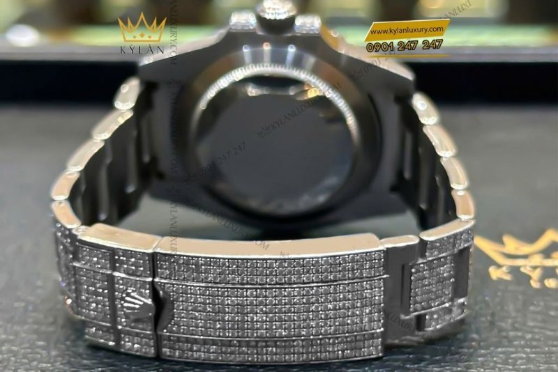 Đồng hồ Rolex Submariner custom đính full kim cương 114060
