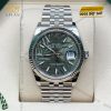 Đồng hồ Rolex Datejust 36mm 126234-0047 mặt số xanh lá cọ