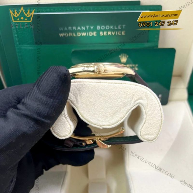 Đồng hồ Rolex Perpetual 1908 mặt số trắng 52508-0006