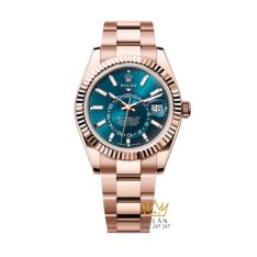 Đồng hồ Rolex Sky Dweller xanh lục lam dây oyster 336935-0001