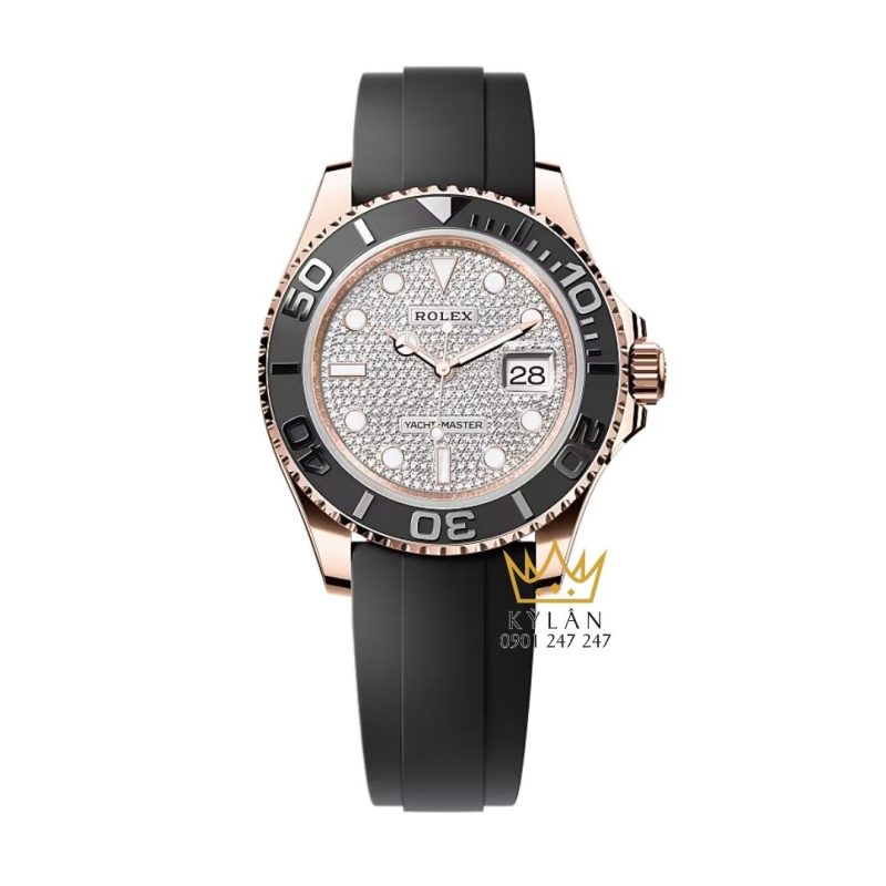 Đồng hồ Rolex Yacht-Master 40mm mặt số nạm kim cương 126655-0005