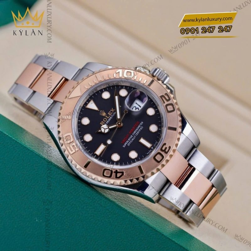 Đồng hồ Rolex Yacht Master 40 mặt số đen 126621-0002