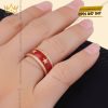 Nhẫn ngôi sao vàng nguyên khối Au750 đính kim cương