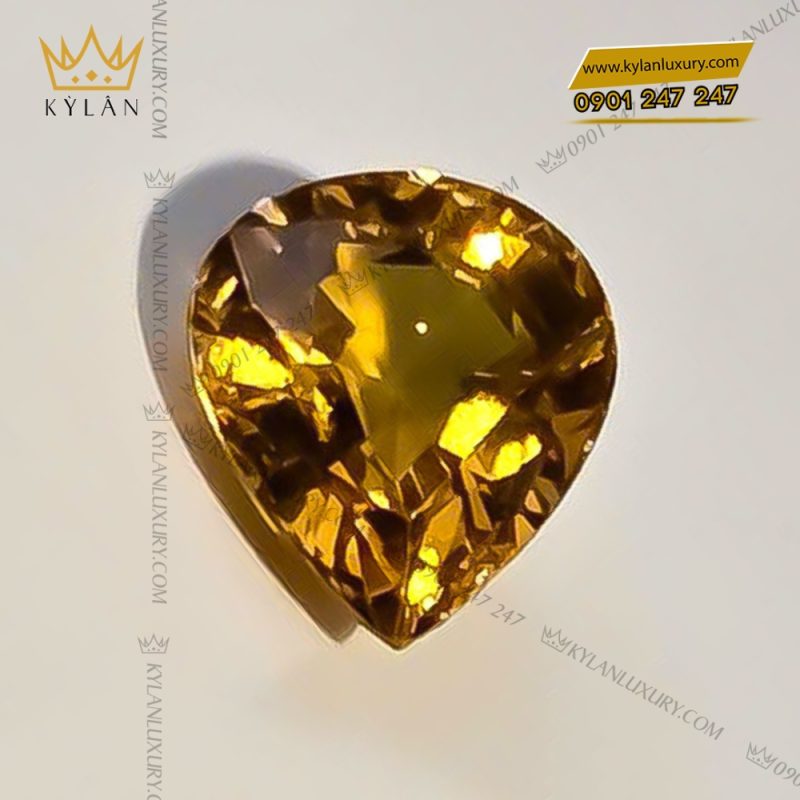 Đá quý sapphire vàng