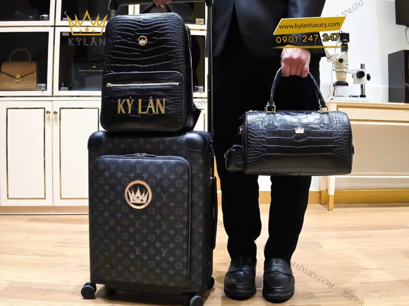 Mặt logo vương miện KyLan vàng nguyên khối Au750 đính kim cương
