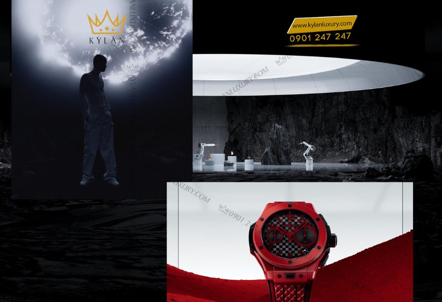 Ceramic đỏ công nghệ cao mang lại độ bền và màu sắc rực rỡ cho Hublot Big Bang Red Magic