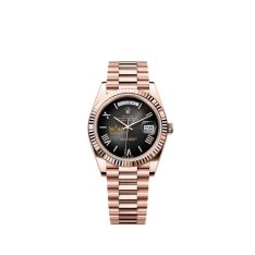 Rolex Day-Date 40 Oyster m228235 mặt số xám đen Ombré